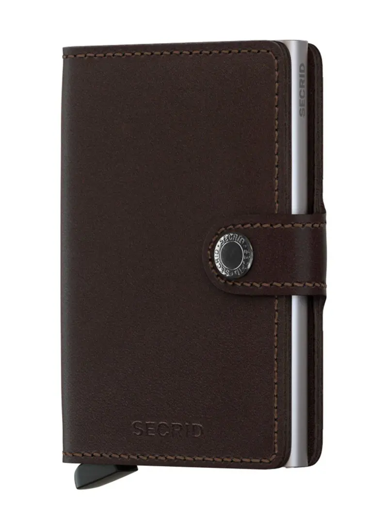 Secrid Miniwallet Original Dark Brown 1