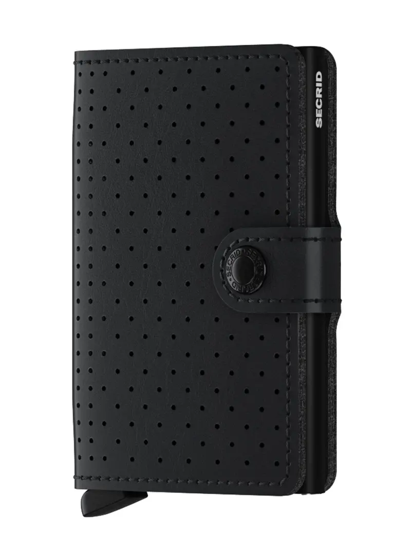 Secrid Miniwallet Perforated Black 1