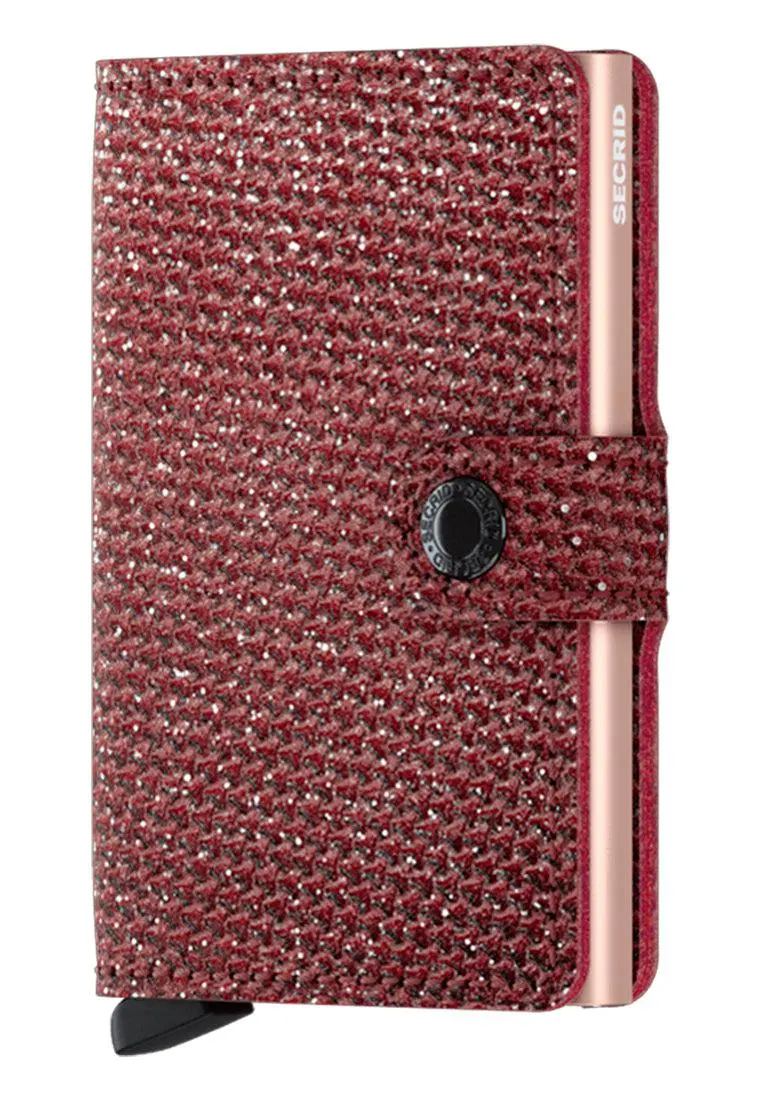 Secrid Miniwallet Sparkle Red 1
