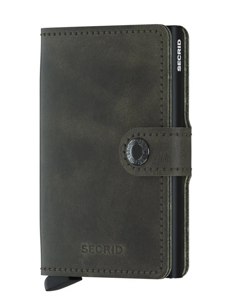 Secrid Miniwallet Vintage Olive Black 1