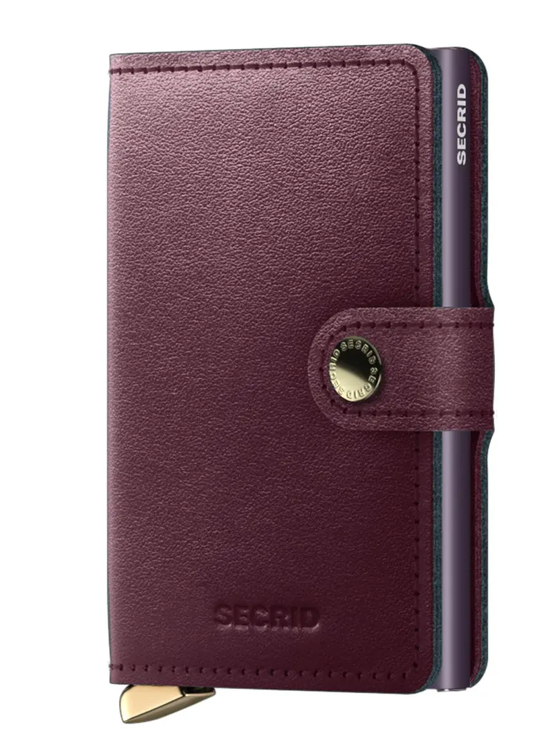 Secrid Premium Edition Miniwallet Dusk Bordeaux 1