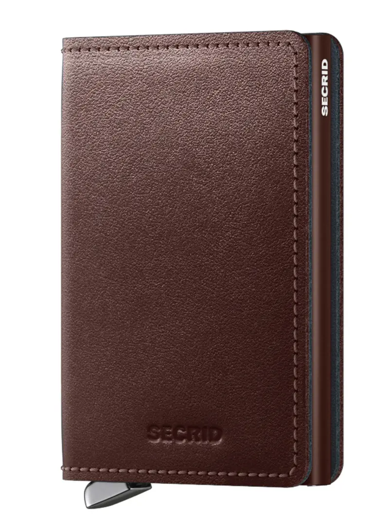 Secrid Premium Edition Slimwallet Dusk Dark Brown 1