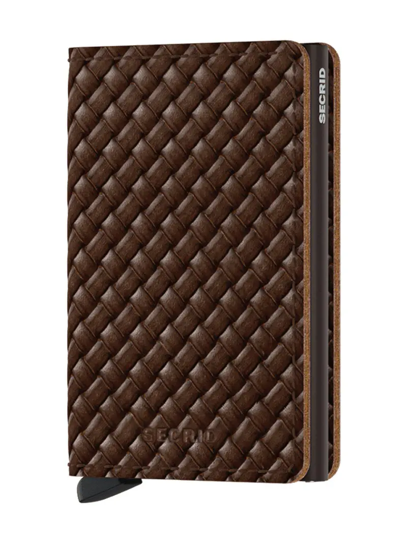 Secrid Slimwallet Basket Brown 1