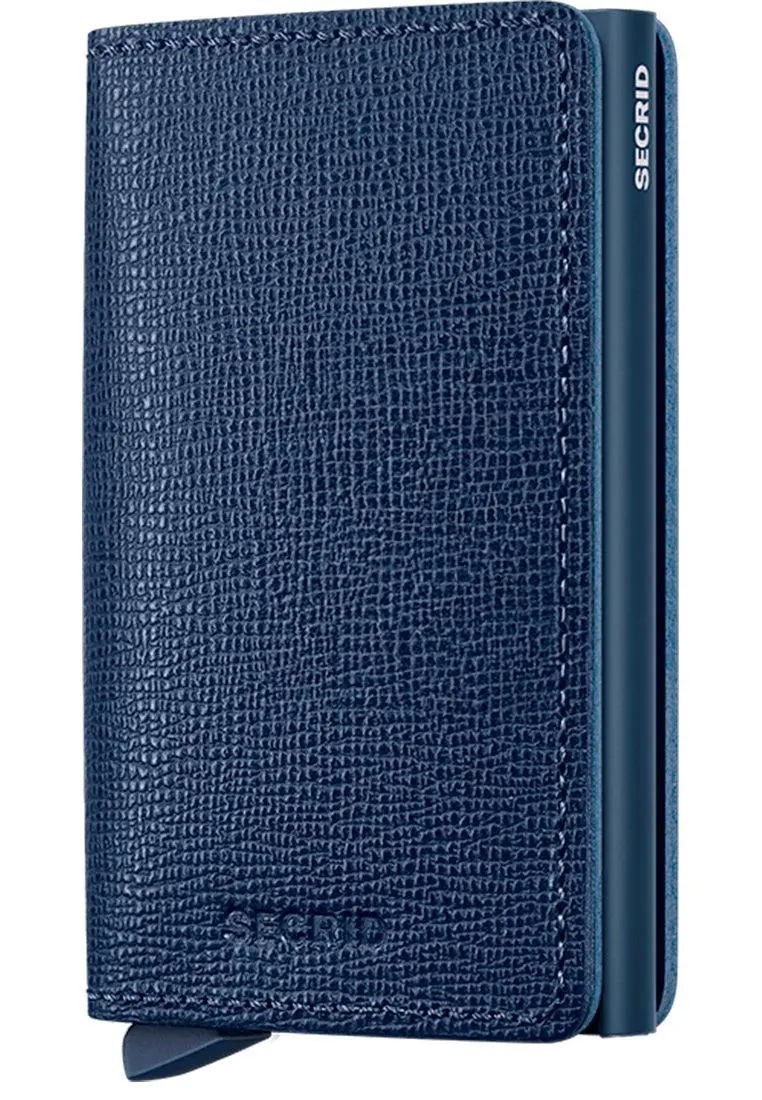 Secrid Slimwallet Crisple Navy 1