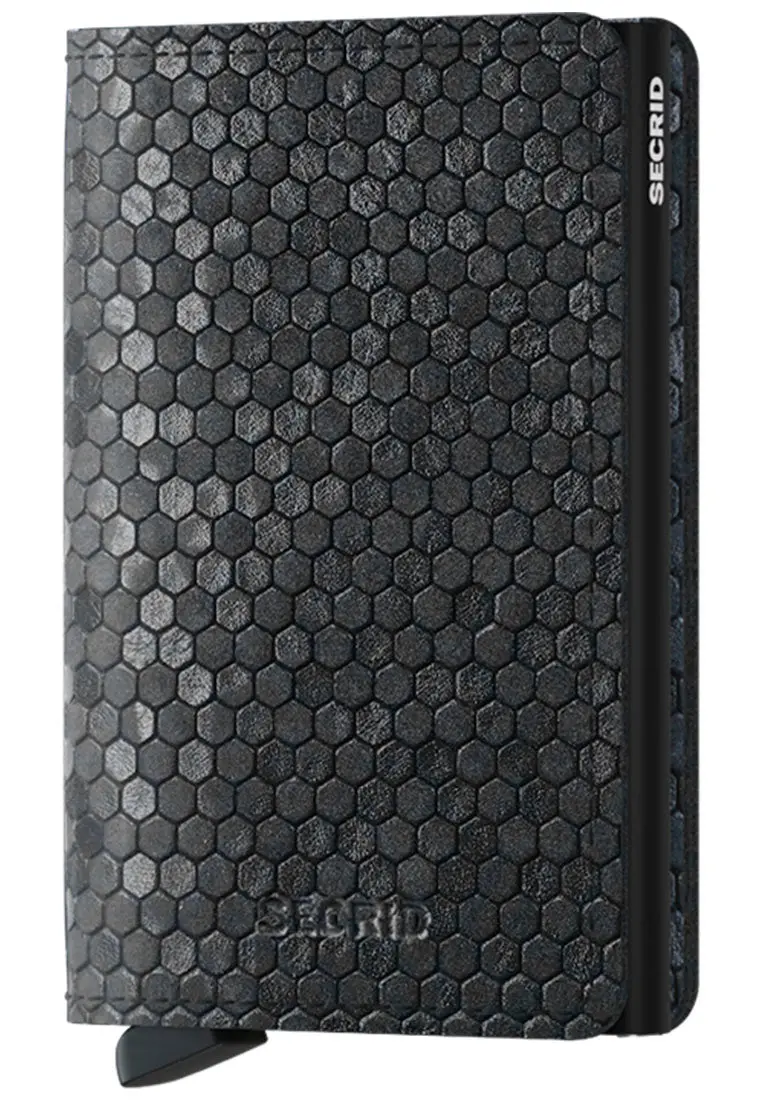 Secrid Slimwallet Hexagon Black 1