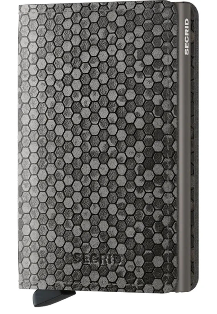 Secrid Slimwallet Hexagon Grey 1