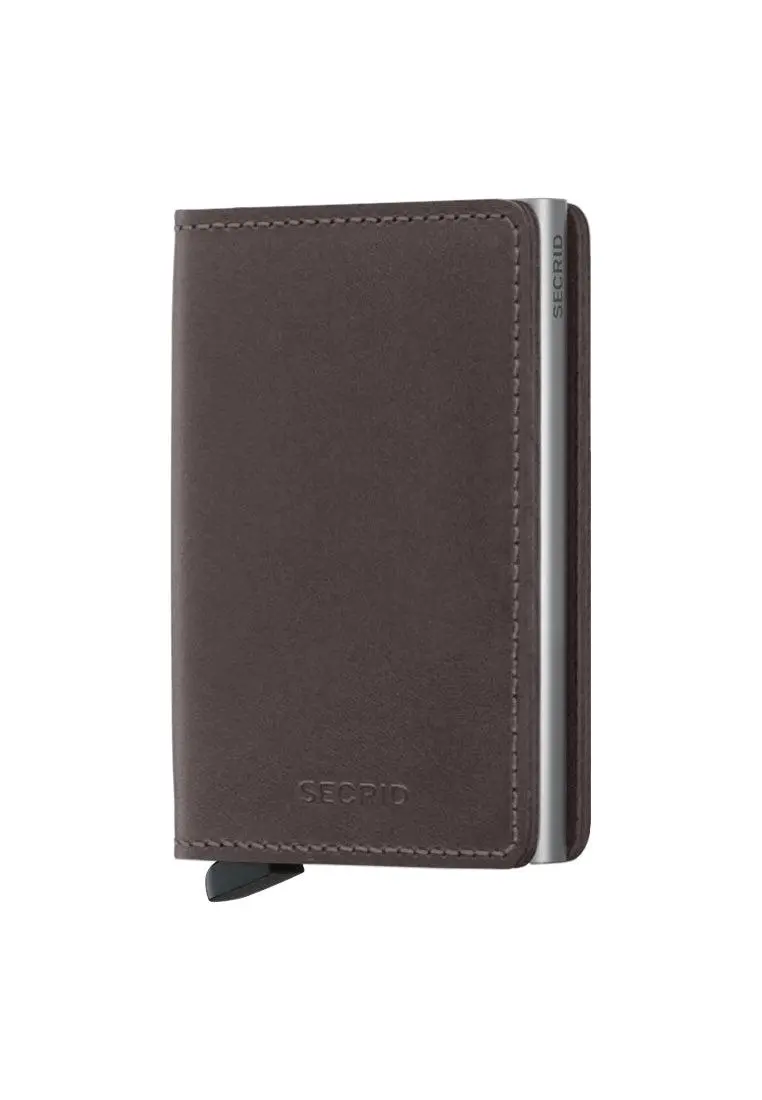 Secrid Slimwallet Original Dark Brown 1