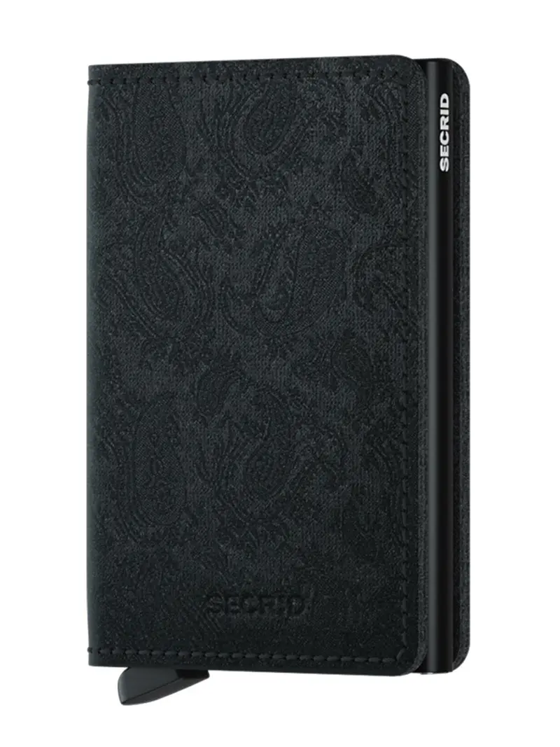 Secrid Slimwallet Paisley Black 1