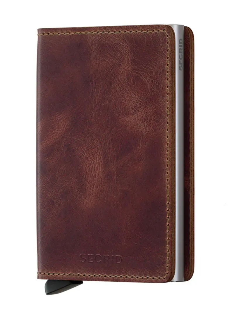 Secrid Slimwallet Vintage Brown 1