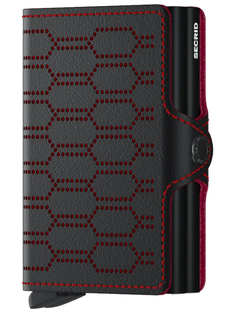 Secrid Twinwallet Fuel Black Red 1