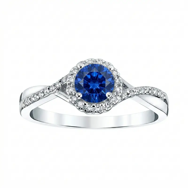 September Midnight Sapphire Ring 1