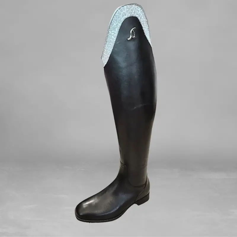 Sergio Grasso Colosseum Dressage Boot - Silver Border 1