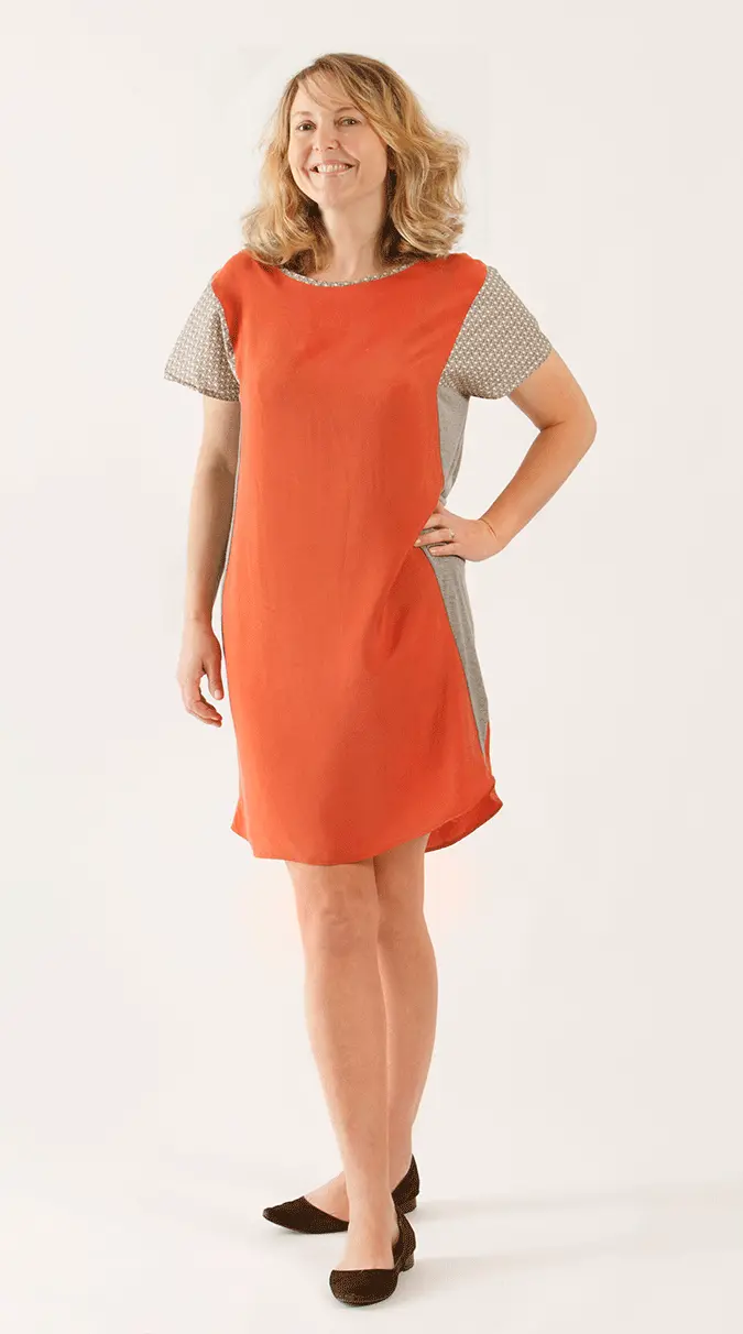 Sew Different Panel Dress And Tee 1