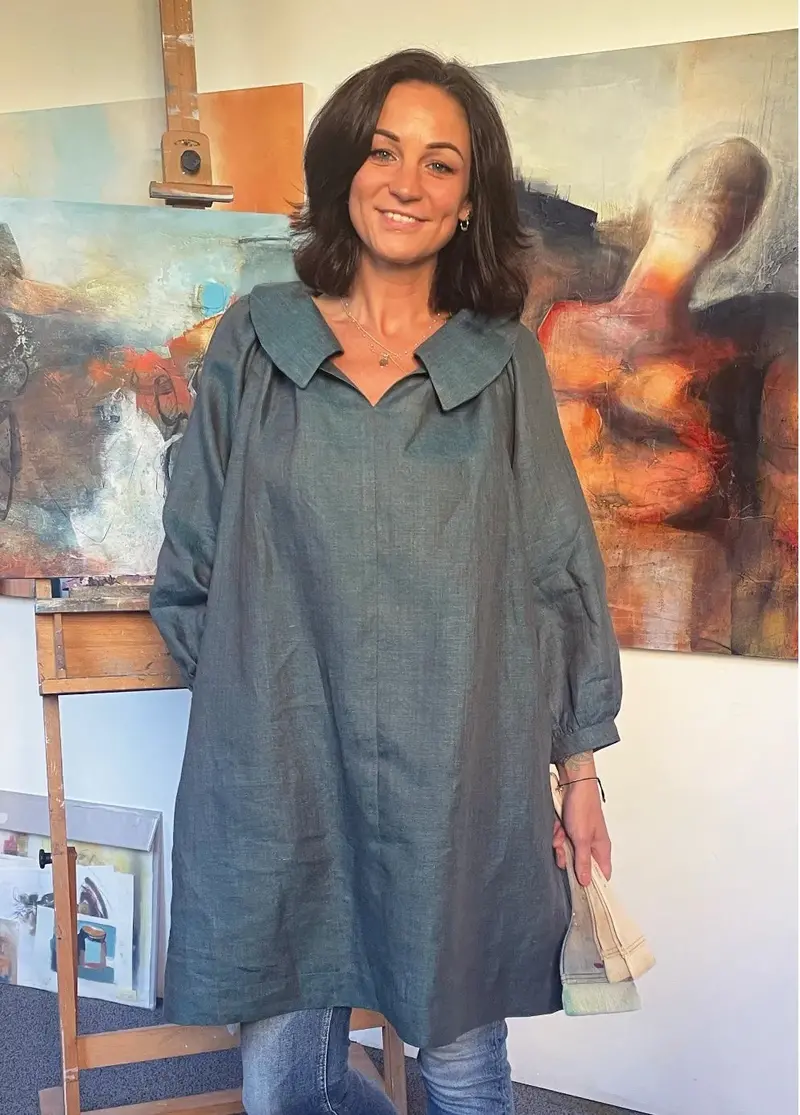Sew Different Riley Smock 1