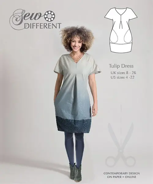 Sew Different Tulip Dress 1