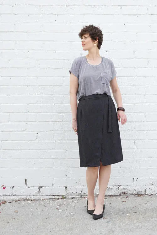 Sew Diy Nita Wrap Skirt 1