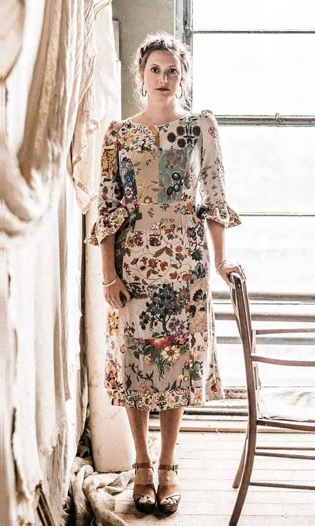 Sew La Di Da Vintage Muse Dress - Printed Copy Shop (+£7.00) 1