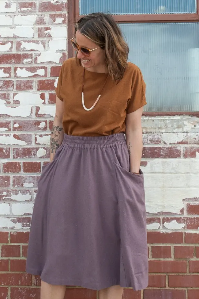 Sew Liberated Gypsum Skirt - Printed Copy Shop Sizes 0 - 24 (+£7.00) 1