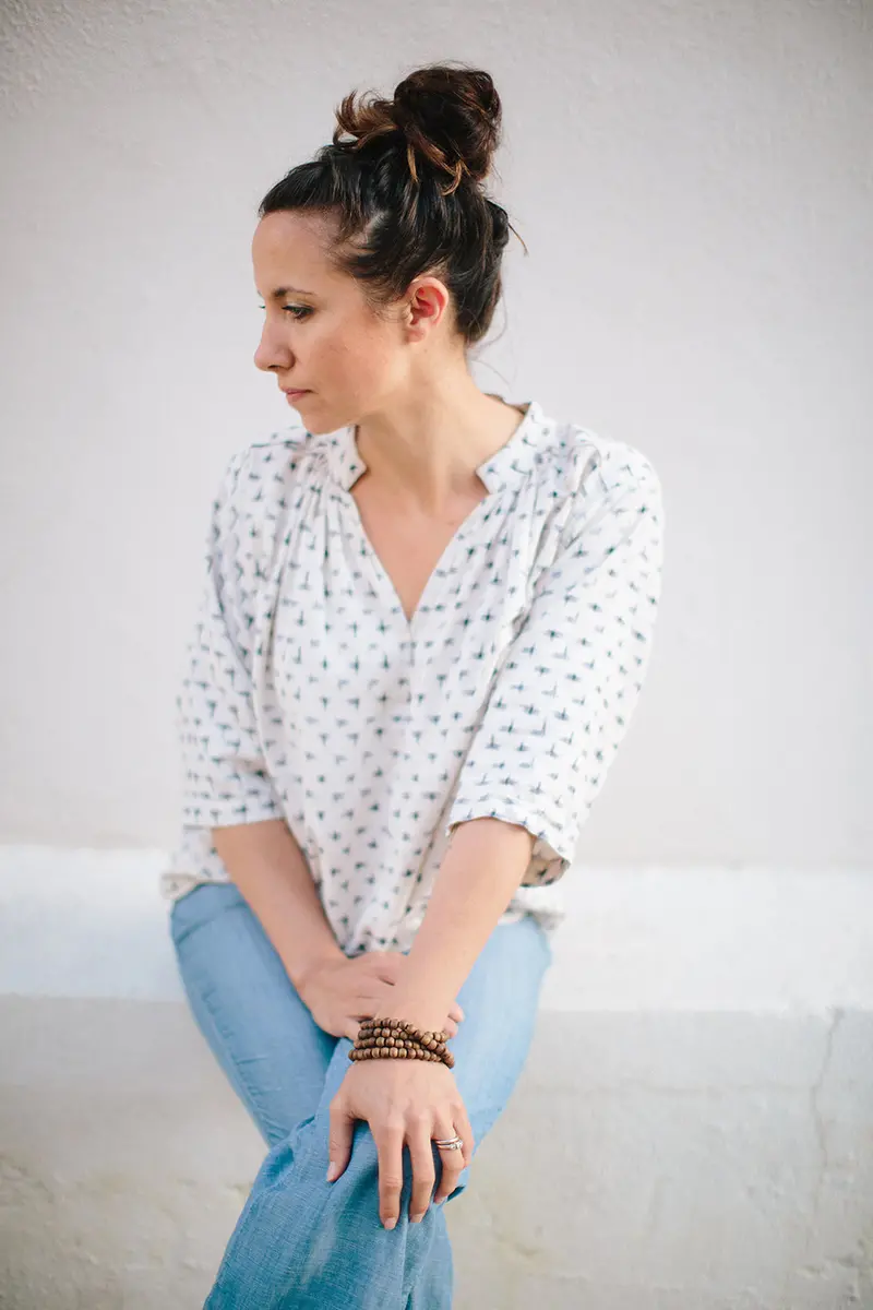 Sew Liberated Matcha Top 1