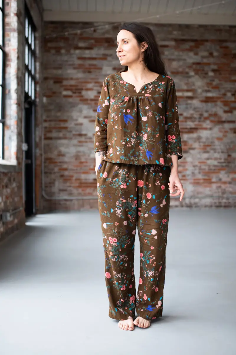 Sew Liberated Nocturne Pajamas 1