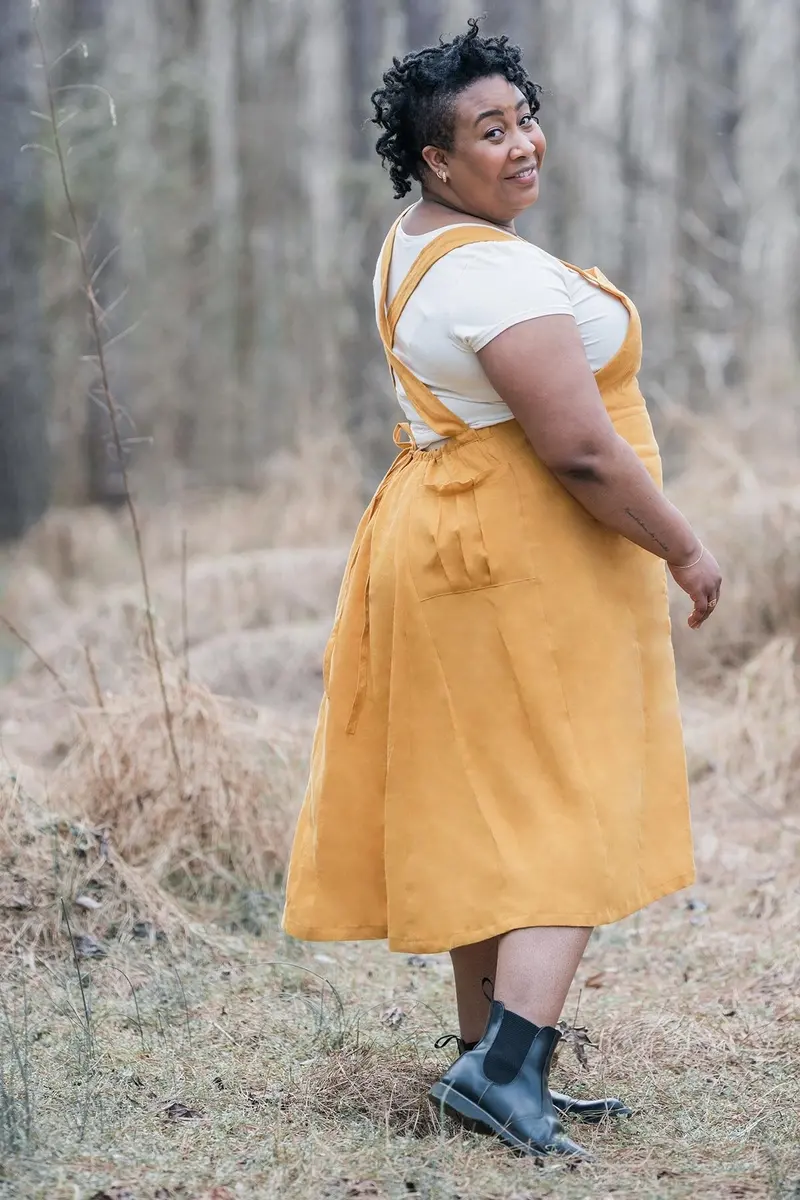 Sew Liberated Penny Pinafore - Printed Copy Shop Sizes 0 - 24 (+£7.00) 1