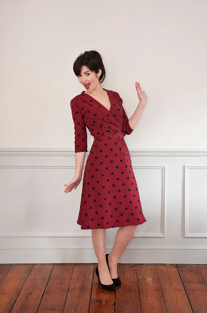 Sew Over It 1940S Wrap Dress 1