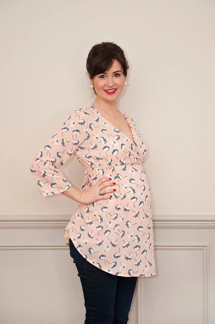 Sew Over It Blossom Maternity Top And Dress - Printed Copy Shop (+£7.00) 1