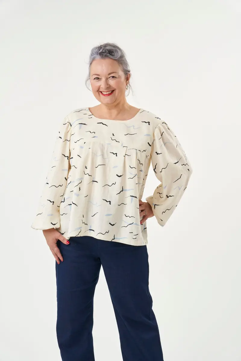 Sew Over It Frida Blouse And Dress - Printed Copy Shop Sizes 6 - 20 (+£7.00) 1