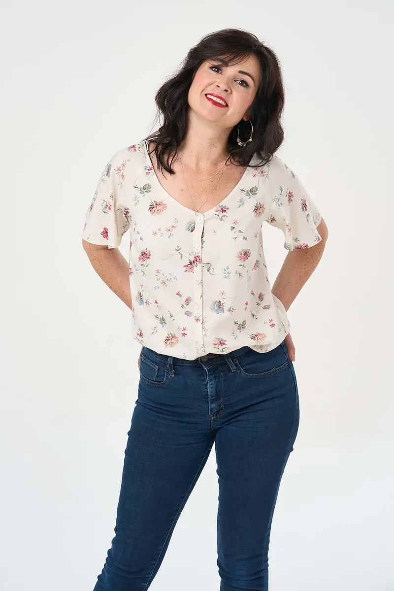 Sew Over It Isabelle Blouse And Dress - Printed Copy Shop Sizes 18 - 30 (+£7.00) 1