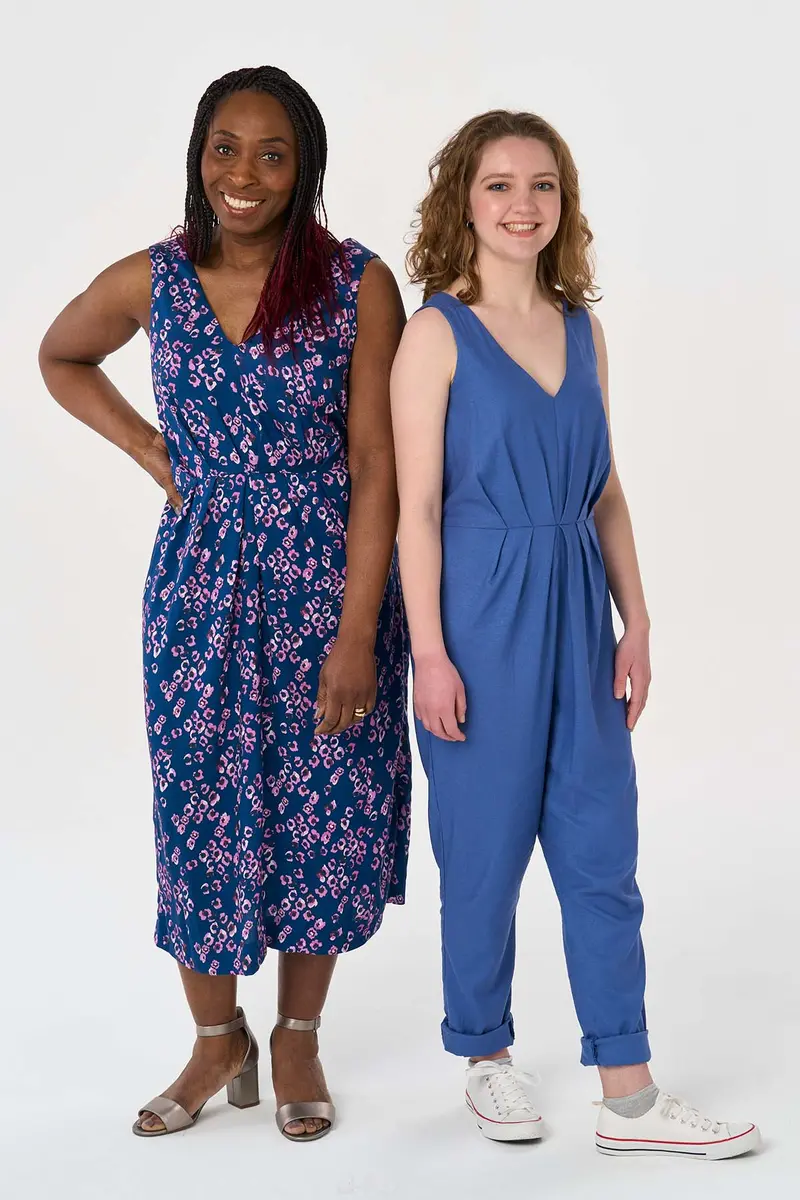 Sew Over It Jemima Jumpsuit And Dress - Printed Copy Shop Sizes 6 - 20 (+£7.00) 1