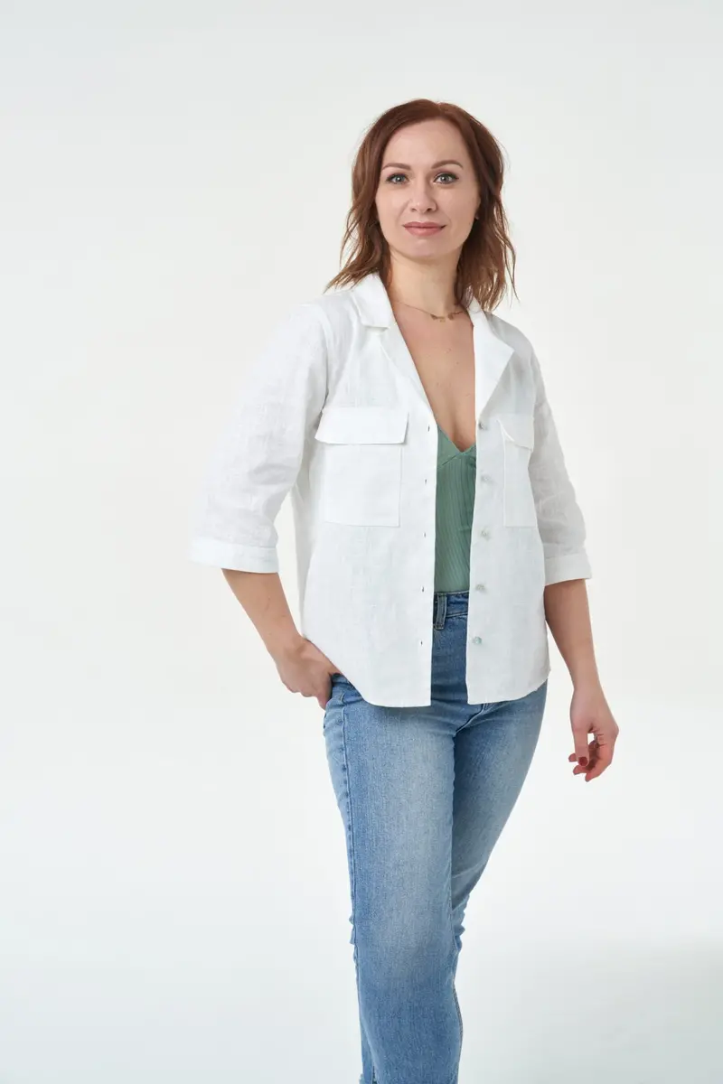 Sew Over It Jodie Shirt - Printed Copy Shop Sizes 6 - 20 (+£7.00) 1