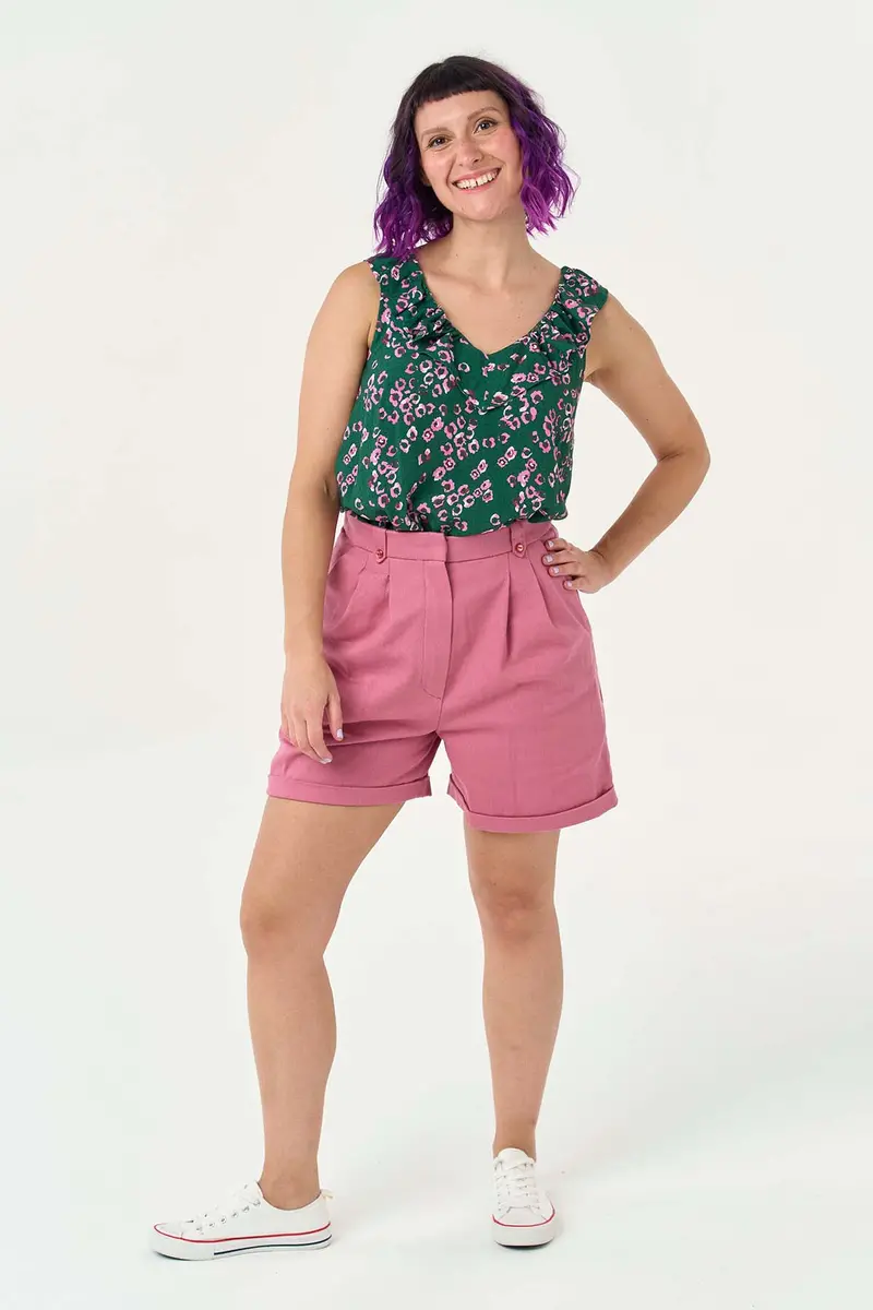 Sew Over It Keira Shorts - Printed Copy Shop Sizes 6 - 20 (+£5.00) 1