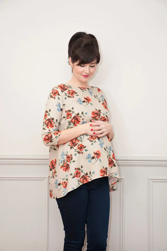 Sew Over It Lily Maternity Top 1