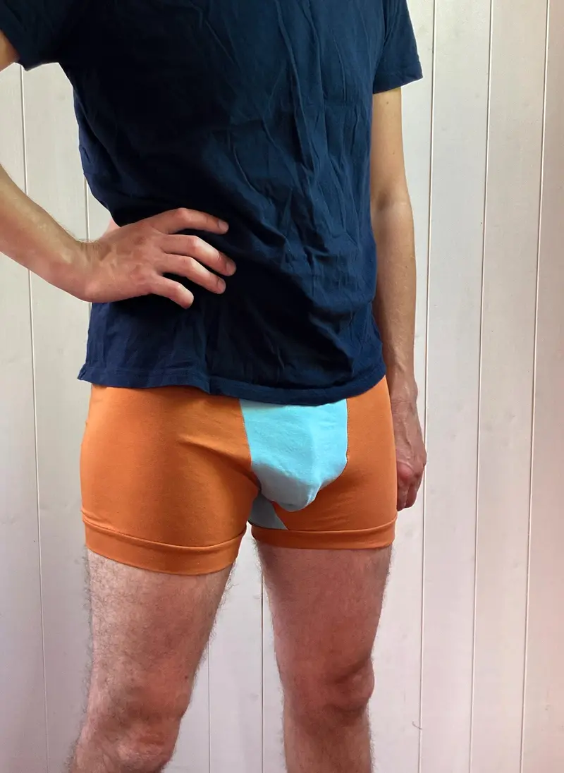 Sew Projects Men's Indigo Boxer Briefs 1
