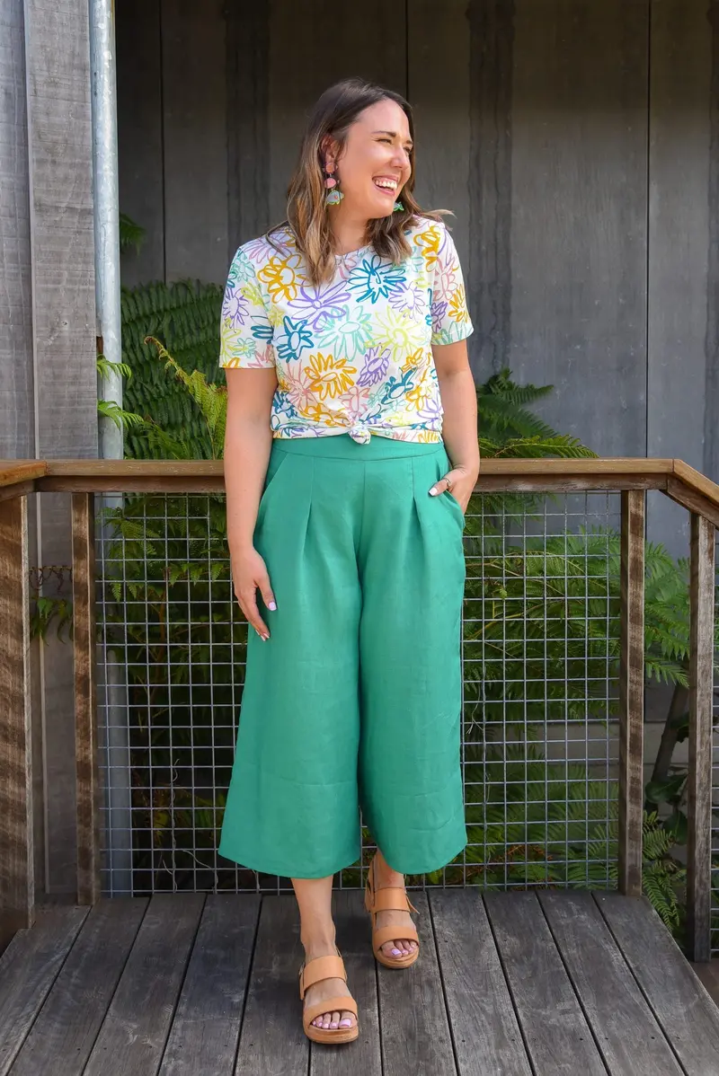 Sew To Grow Carolina Culottes - Printed Copy Shop (+£7.00) 1