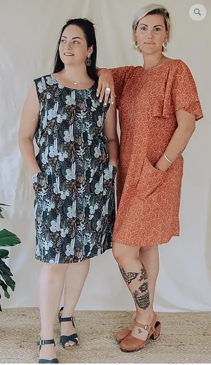 Sew To Grow Frankie Shift Dress And Top - Printed Copy Shop (+£5.00) 1