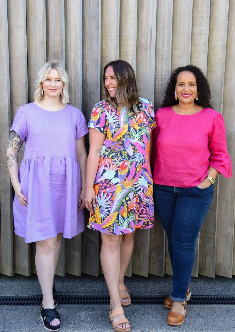 Sew To Grow Lanti Swing Dress - Printed Copy Shop (+£7.00) 1