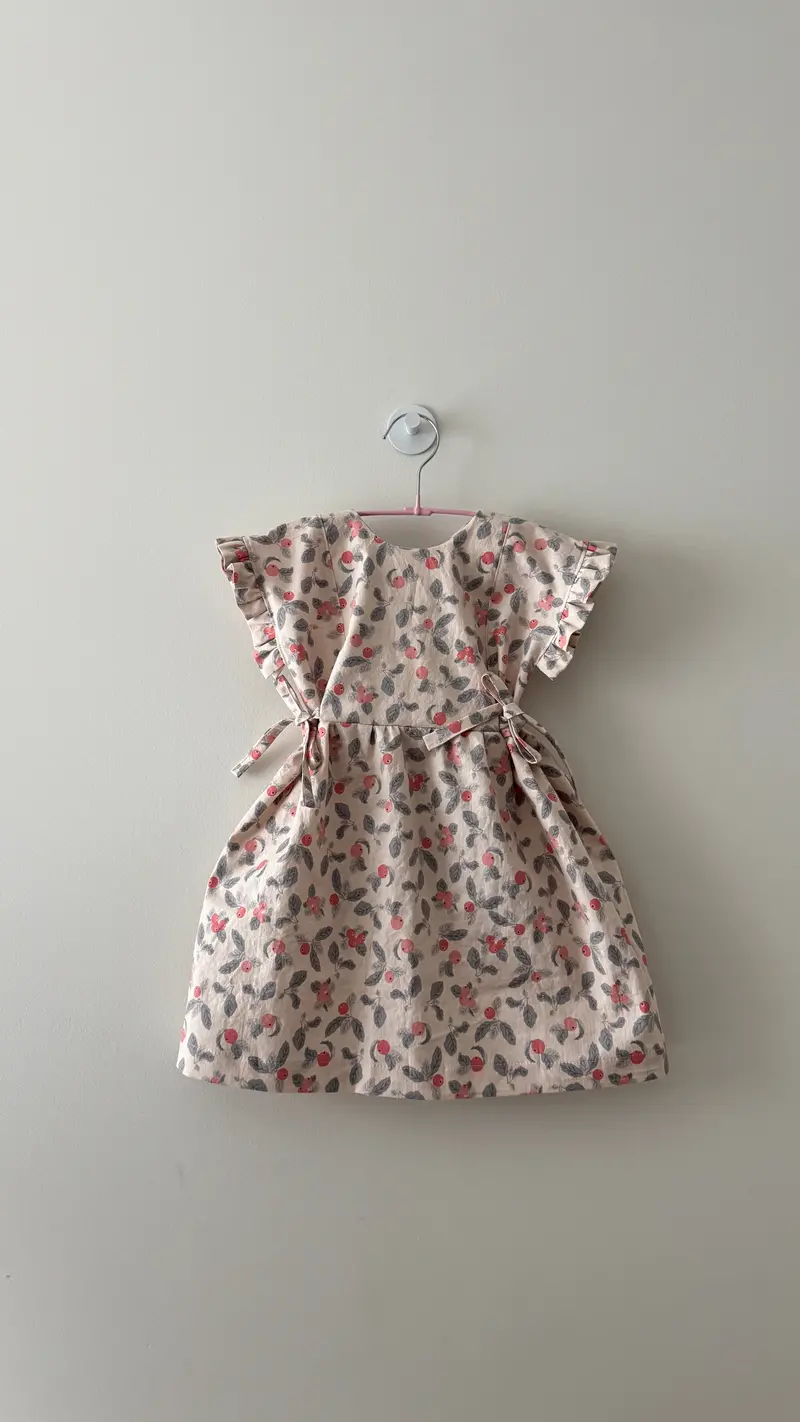 Sewing Therapy Baby/Child Mini Tie Dress 1