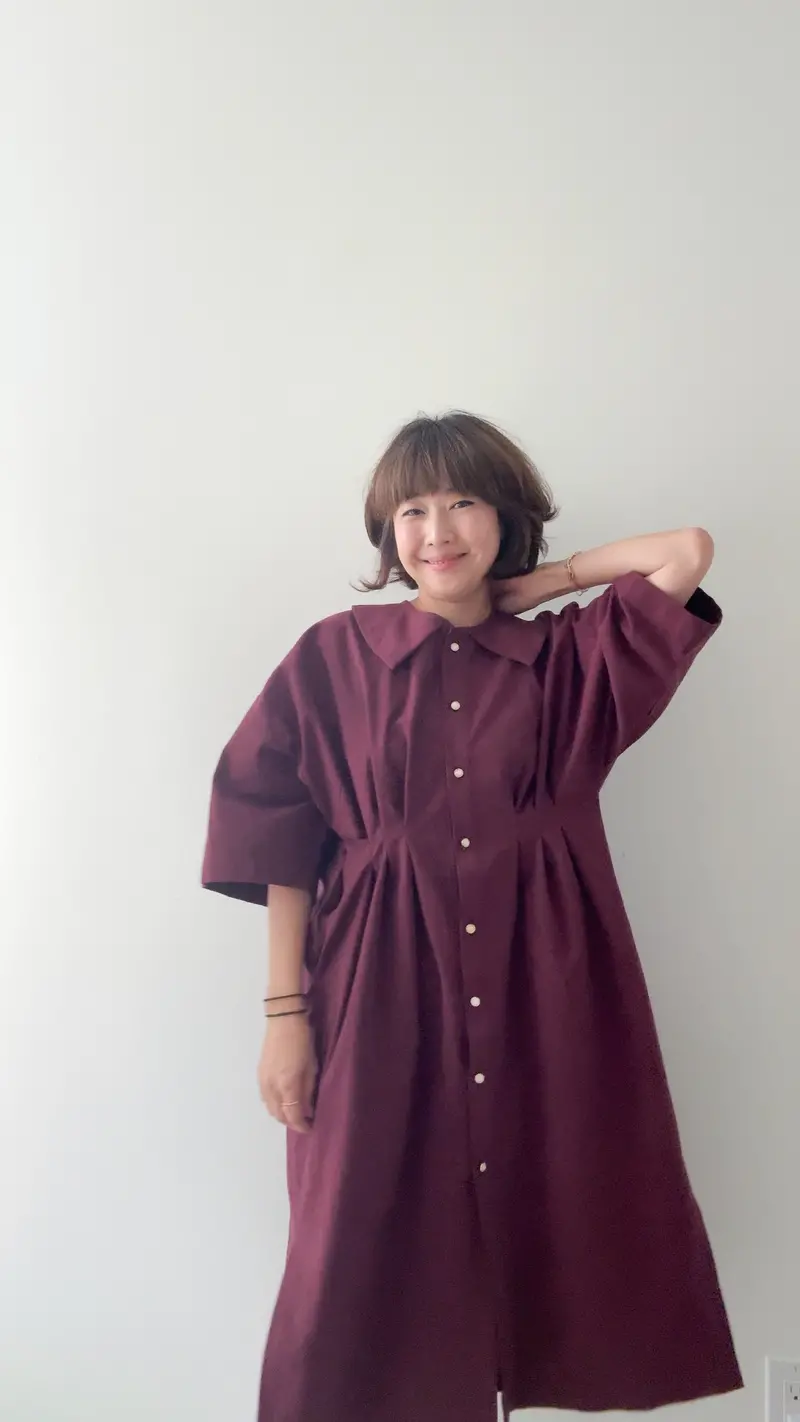 Sewing Therapy Faux Collar Shirt And Dress 1