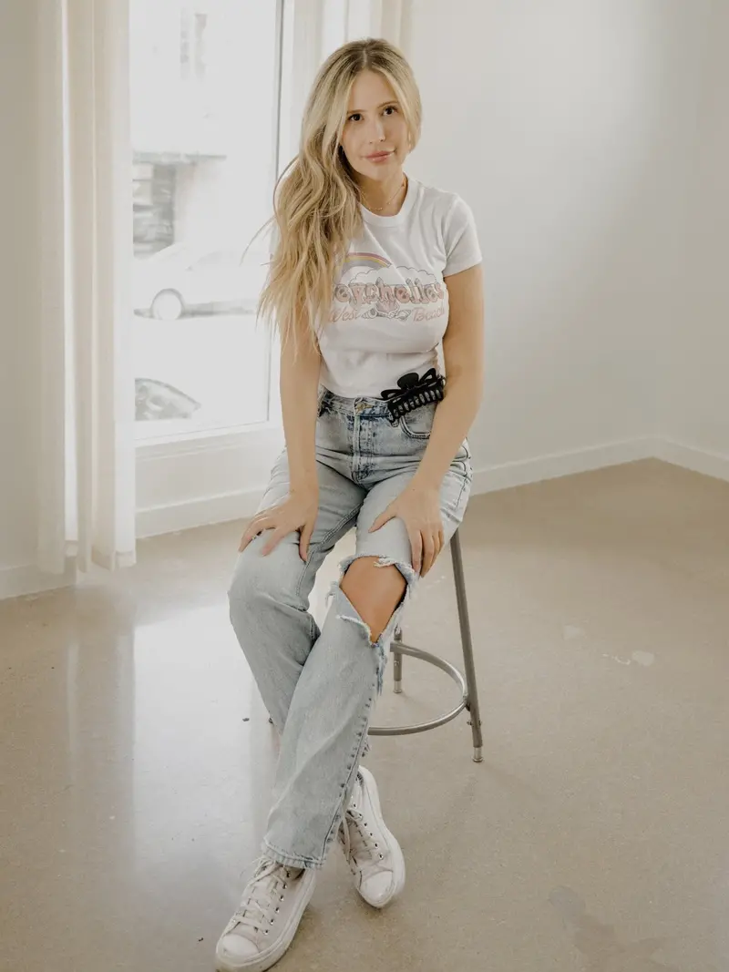 Seychelles White Micro Cropped Tee 1