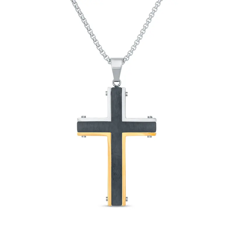 Shadowsteel Cross Pendant 1