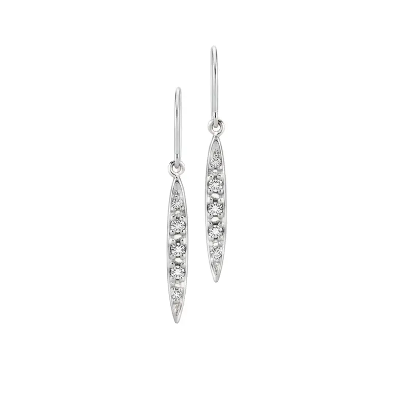 Shimmer Spike Earrings 1