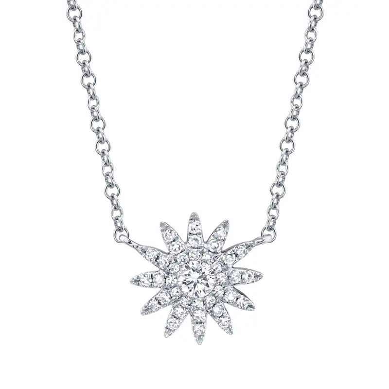 Shy Creation® Celestial Burst Pendant Necklace 1