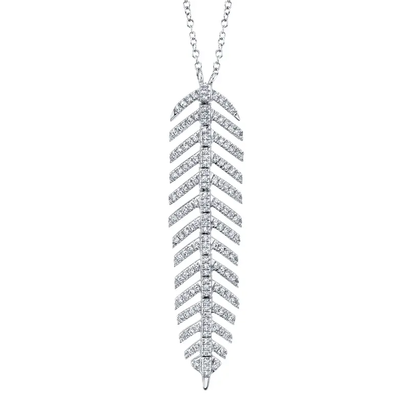Shy Creation® Featherfall Diamond Drop Pendant 1