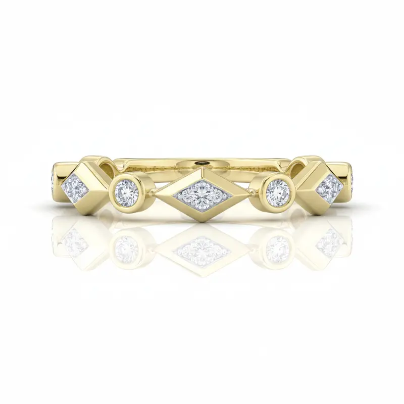 Shy Creation® Frosted Deco Stack Band 1