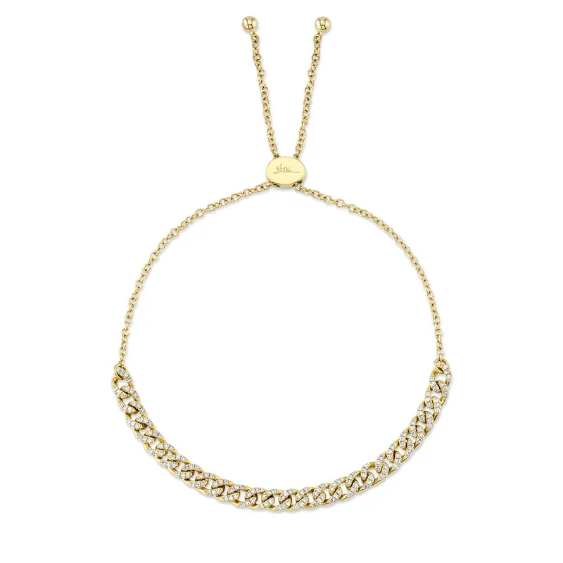 Shy Creation® Iced Curb Bolo Bracelet 1