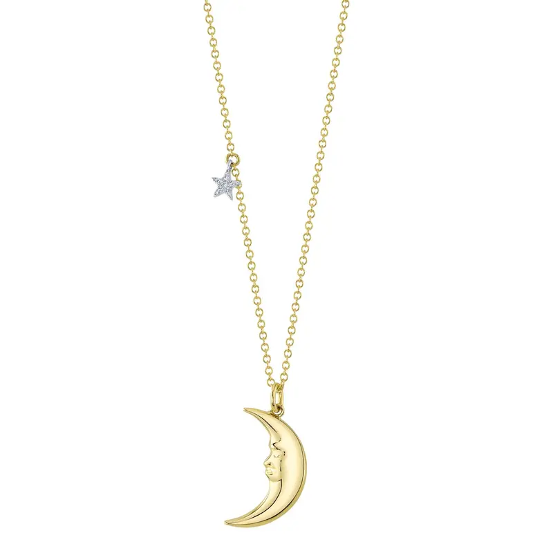 Shy Creation® Moonlit Star Pendant 1
