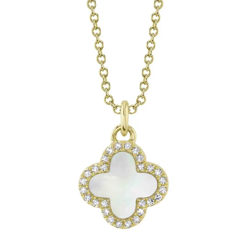 Shy Creation® Starlit Clover Pendant 1