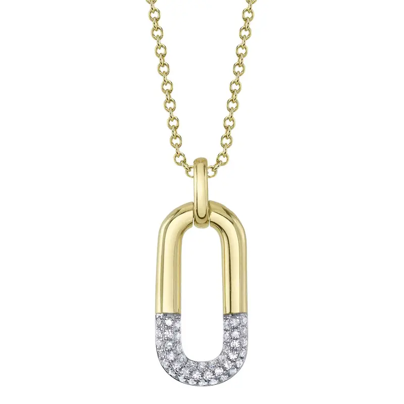 Shy Creation® Unity Link Diamond Pendant 1