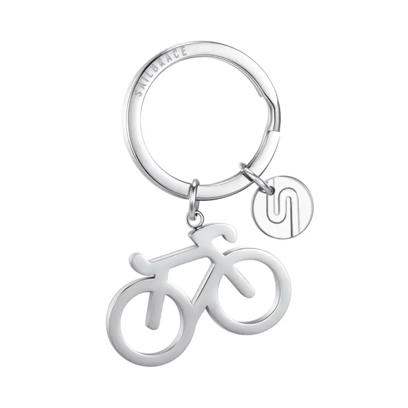 Silver Bike Keychain 1